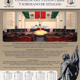 20090321 Calendario Congreso del Estado de Hidalgo