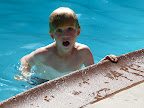 Campbell was wet and wild!