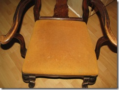 No 33 chair BEFORE No 33 chair BEFORE