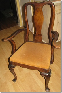 No 33 chair BEFORE 1