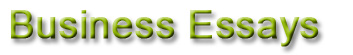Business Essays Business Essays