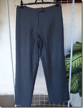 calça social de lã feminina