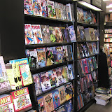 And an excellent graphic novel section