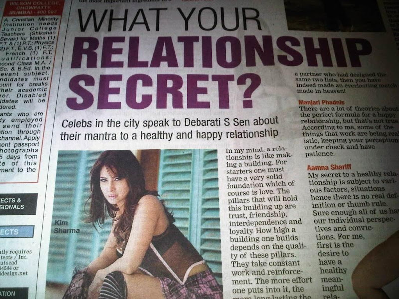times of india, page 8. 27th May 2010