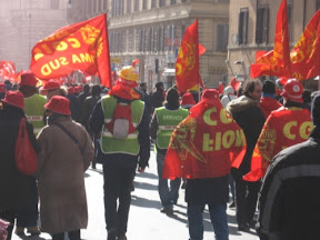 13 febbraio 2009 Sciopero Fiom-Fp