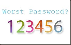 worst password