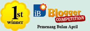 1st winner of ib blogger competition