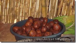 Mandasi, hot out of the pot and ready to be served