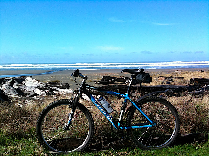 Bike by the beach