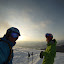 Trevor Hiatt and Mikey dawn patrol on Glory Bowl