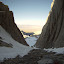 View down the Mountaineers Route pn the descent (approx. 14,000ft)