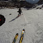 Skiing down from camp (approx. 11,000ft)