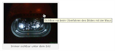 Screenshot WordPress Bildtitel und -unterschrift Screenshot WordPress Bildtitel und -unterschrift (Klicke zum Vergrößern)