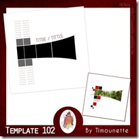 Free Digital Scrapbooking Template
