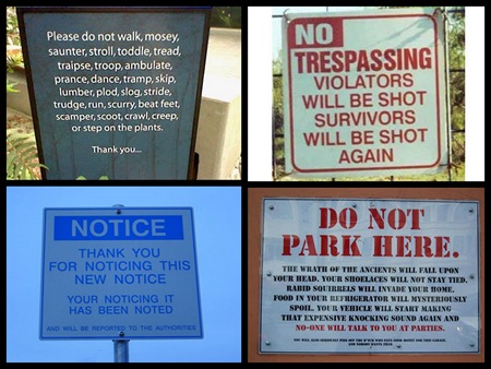 Funny Signs