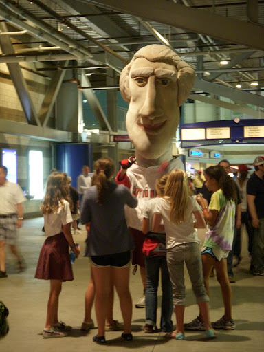 Tom greets his fans