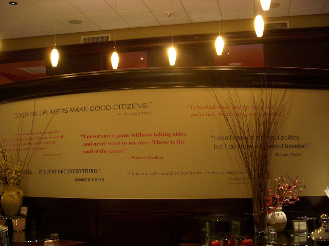 The bar in the President's Club