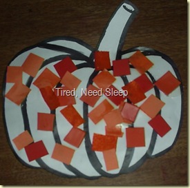 pumpkin mosaic pumpkin mosaic
