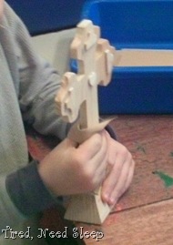 sanding cross sanding cross