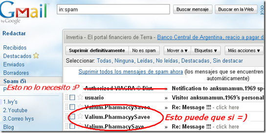 Gmail - Spam (5) - 1