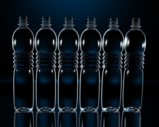 A 3-D render of what chitin bottles might look like