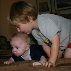 Kissing cousin.
