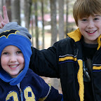 Brothers [note: this picture appeared on the back cover of our book, 