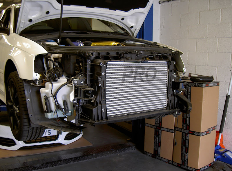 Pro Alloy Intercooler (S3) Fitting and Results with Pictures Audi