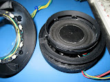 A picture of one of the early prototypes of the SynJet Demo-Platform product.  It shows the internal structure which creates the air-seals to channel airflow throughout the assembly.