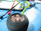 Another shot of the first SynJet sales-demo prototype in action.  (See previous photos.)