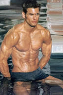 TJ Hoban Sexy Muscle Hunk Fitness Male Model