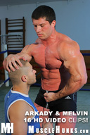 MuscleHunks HD Arkady and Melvin - Body Worship