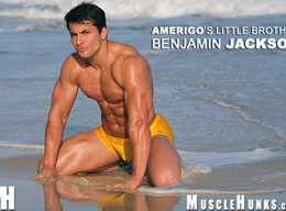 Benjamin Jackson - Beautiful Muscleboy, little brother of Amerigo