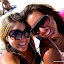 Stace and I at the beach in Antibes.