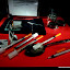 At the revenue museum -- confiscated paraphernalia.