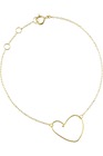 Halleh 18-karat gold heart Bracelet