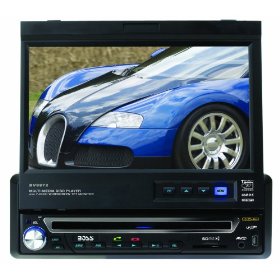 Boss BV9972 7-Inch Widescreen In-Dash Motorized Touchscreen TFT Monitor/DVD/MP3/CD Combo Receiver
