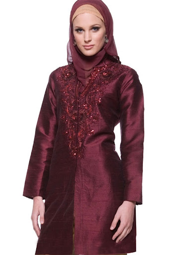 The Safiya Embroidered Silk Tunic Jacket