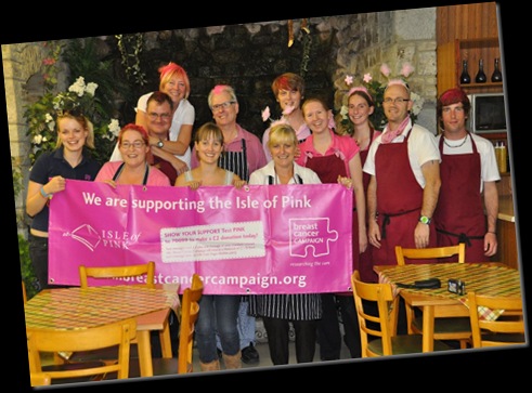 Cafe Team & Breast Cancer Campaigners Sept 10 (resized)
