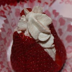 Strawberries Filled With Cream
