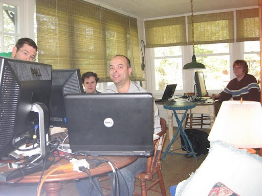 men at work....