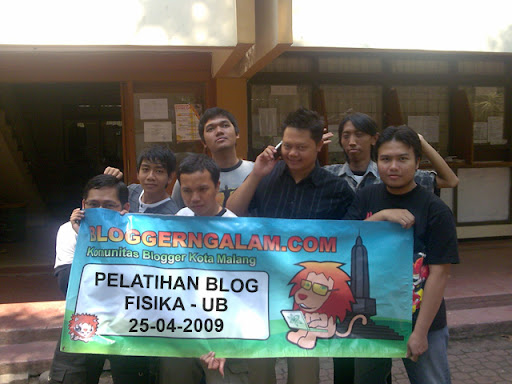 Pelatihan Blog - Fisika UB 2009