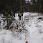 Umi synes det er litt skummelt og later som vi ikke er der
