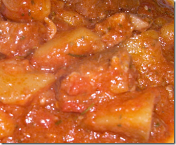 Spezzatino di maiale con patate 