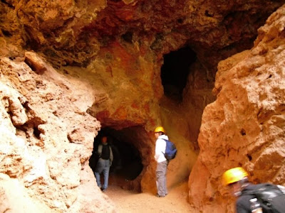 La cueva al entrar