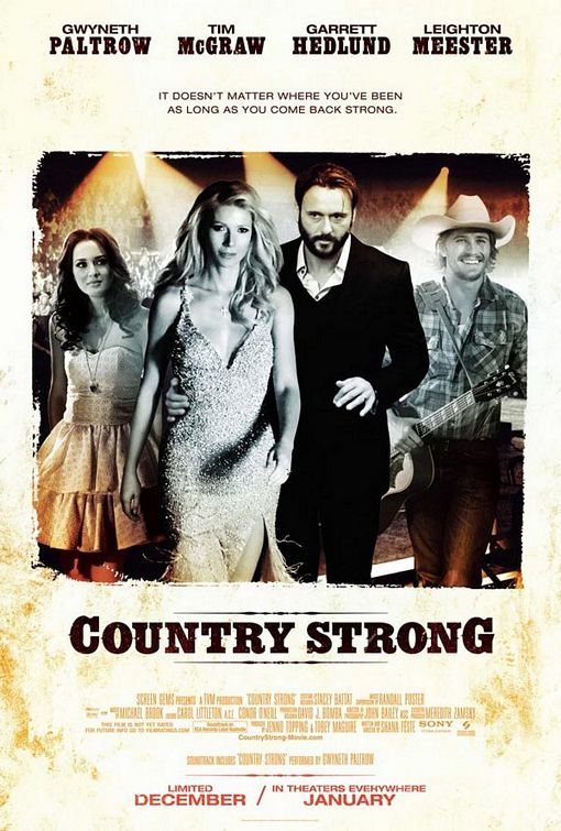 Country Strong (2011) Movie Poster, Trailer and Synopsis