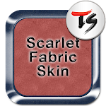 Scarlet fabric for TS Keyboard Apk