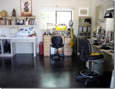 144 office with Jims bench