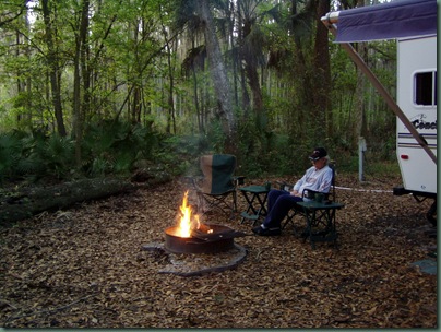 camping at Hillsborough River SP