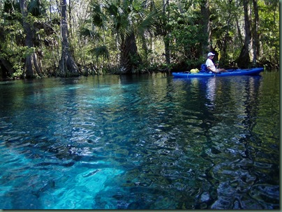 Kayaking on Silver River Kayaking on Silver River